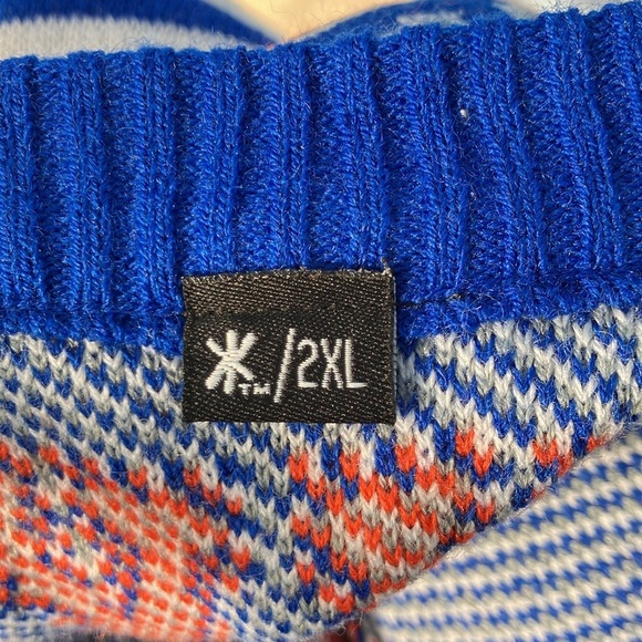 NWT NBA New York KNICKS Holiday Sweater Size 2XL - Picture 7 of 9